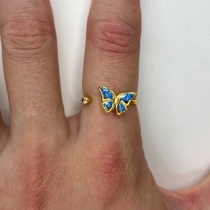 Butterfly bliss fidget ring