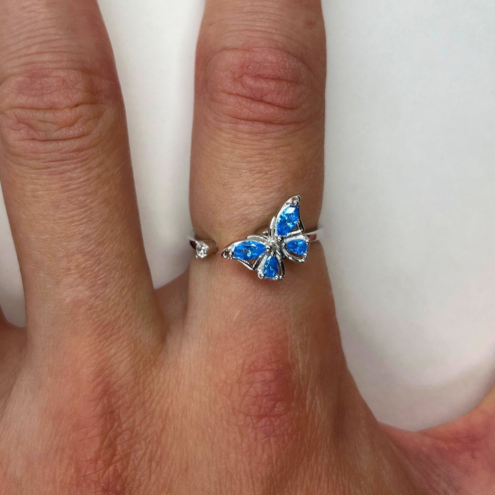 Butterfly bliss fidget ring