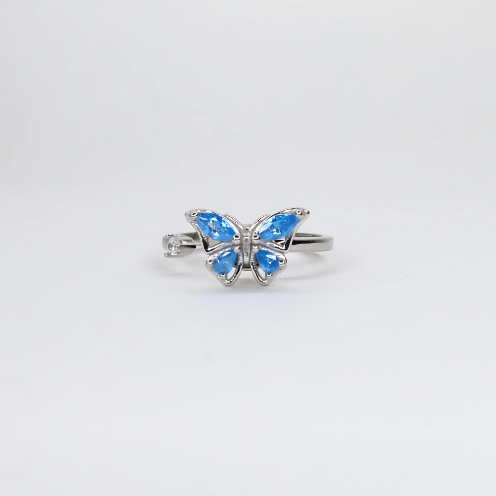 Butterfly bliss fidget ring